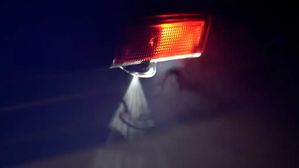 Car door lights