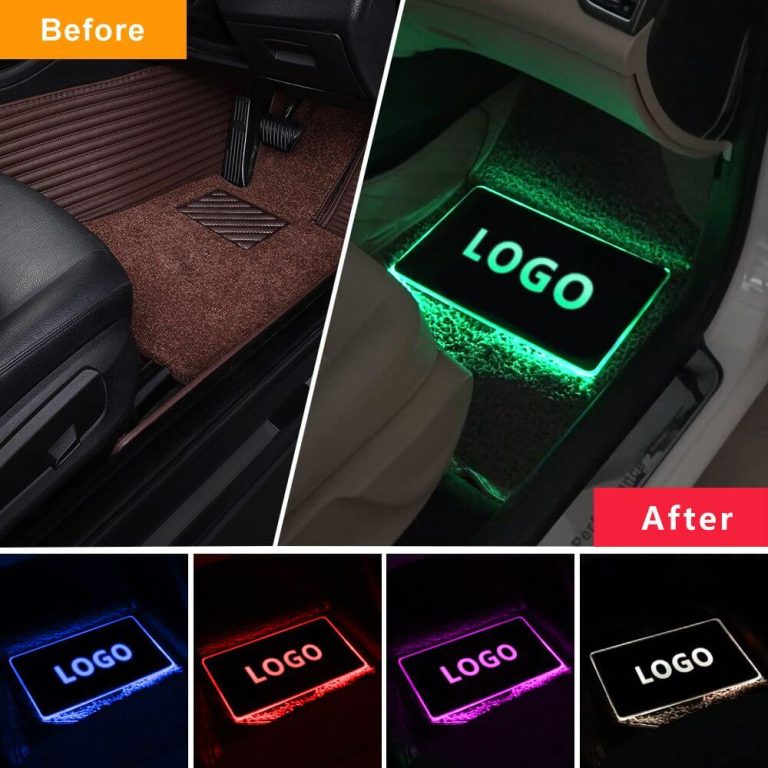 Custom LED Car Floor Mats