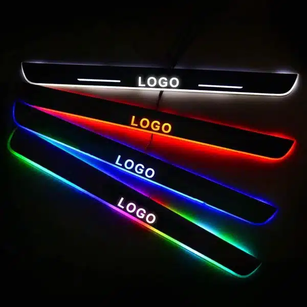 Illuminated Custom LED Door Sills Pro Lights Anoauto
