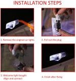 Lexus Door Lights Logo Installation