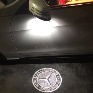 Mercedes Mirror Logo Projector