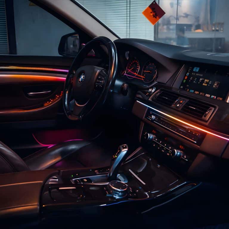 BMW 5 Series Ambient Lighting | Anoauto