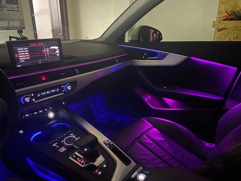 Audi A4 B9 Ambient lighting