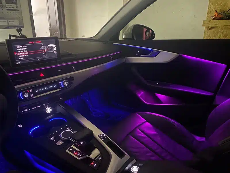 Audi A4 B9 Ambient lighting
