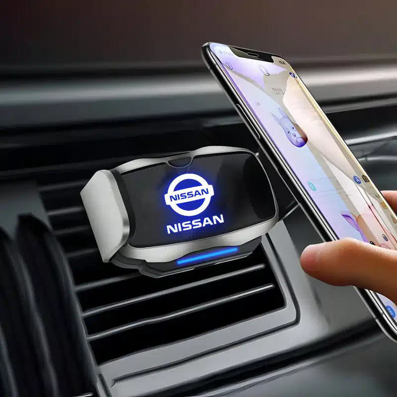 LED Nissan Phone Holder