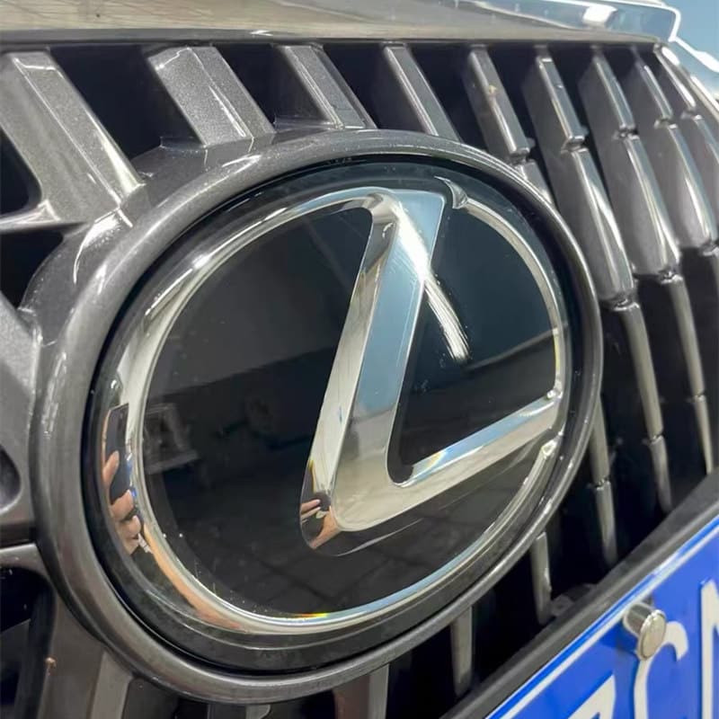 Lexus front grill led emblem